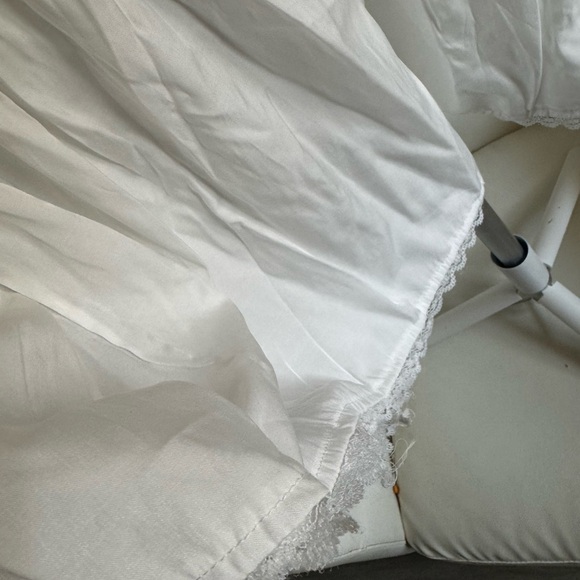 Cream Tiered Maxi Skirt for Resort Wear - Picture 7 of 9